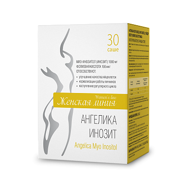 Купить Ангелика Инозит Женская линия 2 г 30 шт порошок саше-пакеты