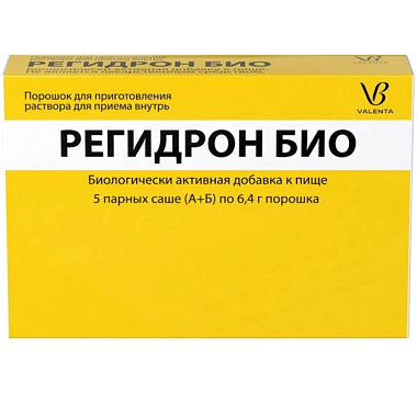 Купить Регидрон Био 6,4 г 5 шт порошок для приготовления раствора для приема внутрь