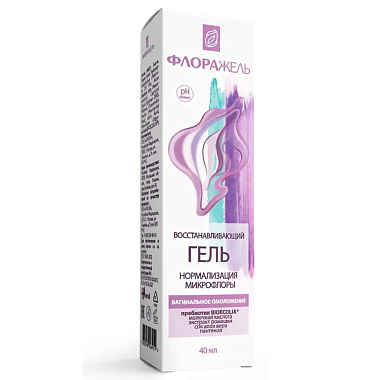 Купить Флоражель 40 мл гель восстанавливающий для нормализации микрофлоры