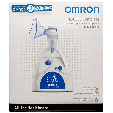 Купить Omron NE-C300 Complete ингалятор компрессорный универсальный