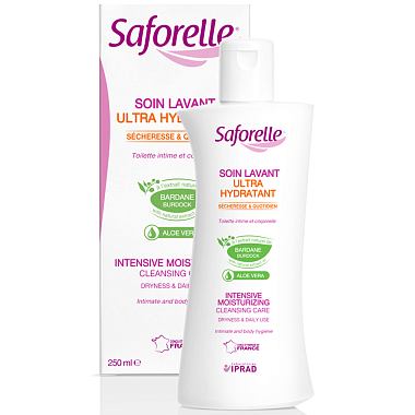 Купить Saforelle 250 мл гель для интимной гигиены интенсивное увлажнение