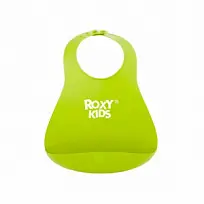Купить: Roxy-Kids нагрудник мягкий зеленый