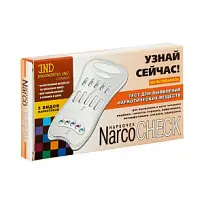 Купить: Narkocheck мультипанель тест для выявления 5 видов наркотиков в моче