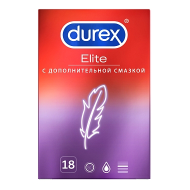 Купить Durex Elite 18 шт презервативы сверхтонкие