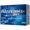 Купить Налгезин Форте 550 мг 10 шт таблетки покрытые пленочной оболочкой