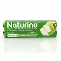 Купить: Naturino 8 шт пастилки с витаминами и натуральным соком яблоко
