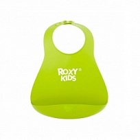 Купить: Roxy-Kids нагрудник мягкий зеленый