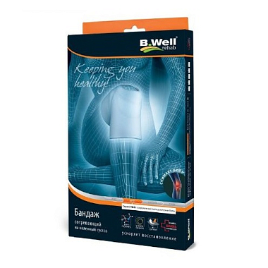 Купить B.Well W-339 бандаж для коленного сустава согревающий размер S