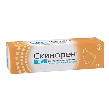 Купить Скинорен 15% 30 г гель для наружного применения