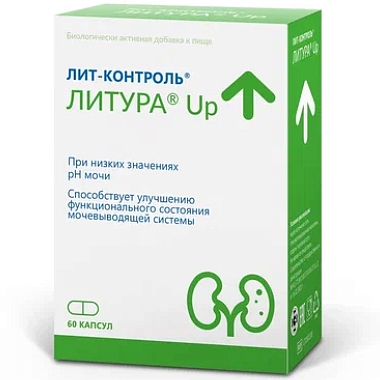 Купить Лит-Контроль Литура Up 60 шт капсулы