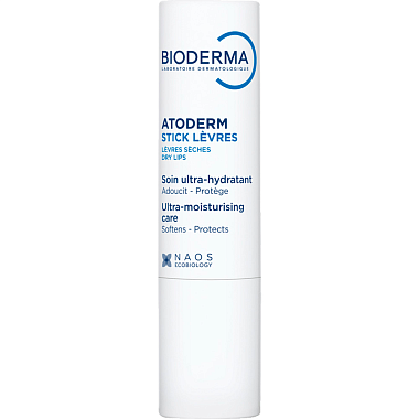 Купить Bioderma Atoderm стик для губ 4г увлажняющий