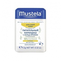 Купить: Mustela 10,1 мл карандаш для губ и лица питательный с кольд-кремом