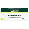 Купить Глимепирид 3 мг 30 шт таблетки