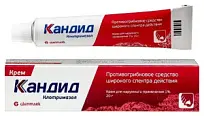 Купить: Кандид 1% 20 г крем для наружного применения