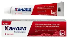 Купить: Кандид 1% 20 г крем для наружного применения
