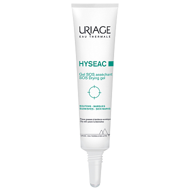 Купить Uriage Hyseac SOS 15 мл гель подсушивающий локального действия
