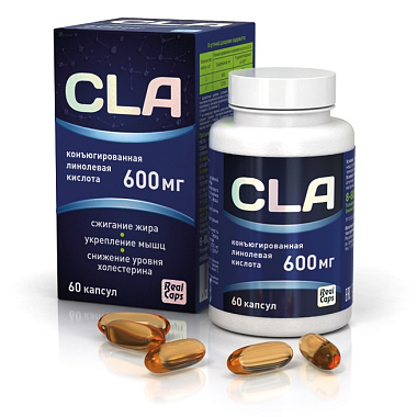 Купить Конъюгированная Линолевая Кислота 600 мг 60 шт капсулы