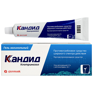 Купить Кандид 2 % 30 г гель вагинальный туба