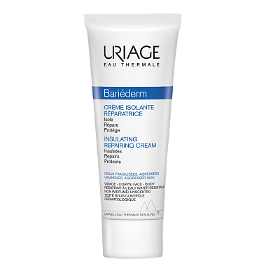 Купить Uriage Bariederm 75 мл крем изолирующий восстанавливающий крем для лица, рук и тела