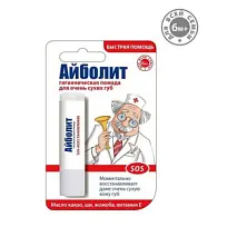 Купить: Айболит SOS-восстановление 2,8 г помада гигиеническая 6мес+