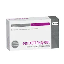 Купить: Финастерид-OBL 5 мг 90 шт таблетки покрытые пленочной оболочкой