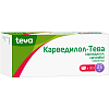 Купить Карведилол-Тева 25 мг 30 шт таблетки