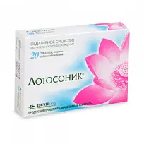 Купить: Лотосоник 20 шт таблетки покрытые пленочной оболочкой