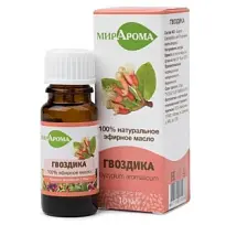 Купить: МирАрома Гвоздика 10 мл масло эфирное