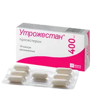 Купить: Утрожестан 400 мг 14 шт капсулы вагинальные