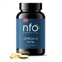 Купить: NFO Омега-3 Форте 1000 мг 60 шт капсулы