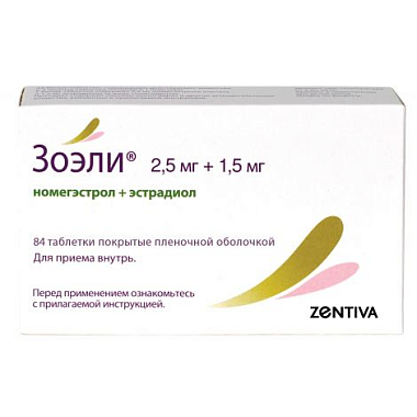 Купить Зоэли 84 шт таблетки покрытые пленочной оболочкой