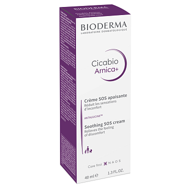 Купить Bioderma Cicabio Arnica+ 40 мл крем заживляющий