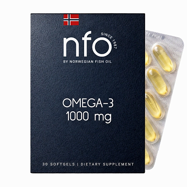 Купить NFO Омега-3 1000 мг 30 шт капсулы