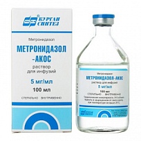 Купить: Метронидазол-Акос 5 мг/мл 100 мл 1 шт раствор для инфузий