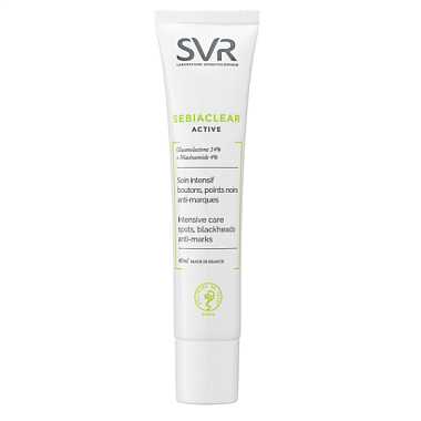 Купить SVR Sebiaclear Active Tinted 40мл крем-уход универсальный тон