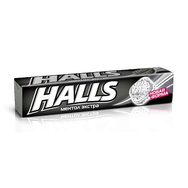 Купить Halls 25 г карамель леденцовая ментол экстра