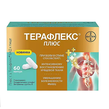 Купить Терафлекс Плюс 60 шт капсулы