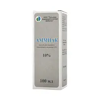 Купить: Аммиак раствор 10% 100мл (Тульская фф)