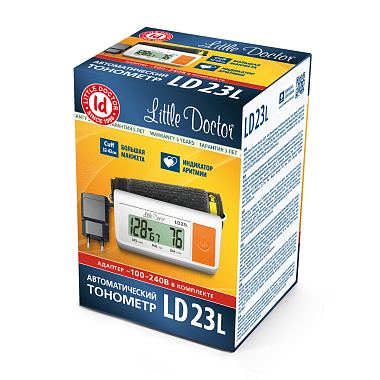 Купить Little Doctor LD23L тонометр автоматический с адаптером и манжетой 32-43 см
