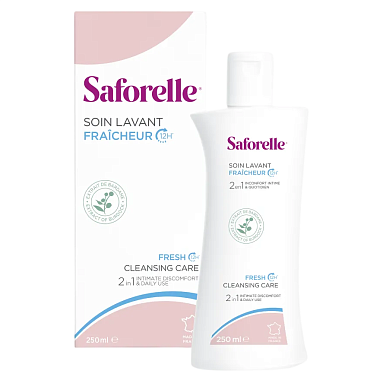 Купить Saforelle 250 мл гель для интимной гигиены экстра свежесть
