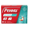 Купить Ренни 12 шт жевательные таблетки мята