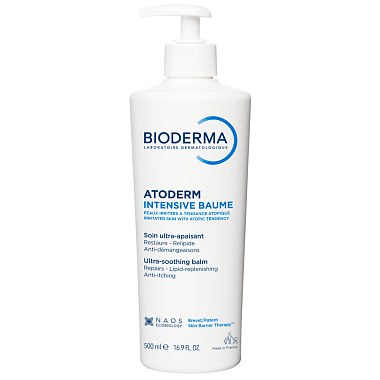 Купить Bioderma Atoderm Intensive Baume 500 мл бальзам успокаивающий