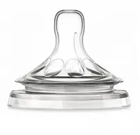 Купить: Philips Avent Natural SCF651/27 2 шт соска силиконовая для новорожденных 0 мес+