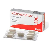Купить: Утрожестан 300 мг 14 шт капсулы вагинальные