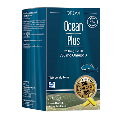 Купить Orzax Ocean Plus Омега-3 50 шт капсулы