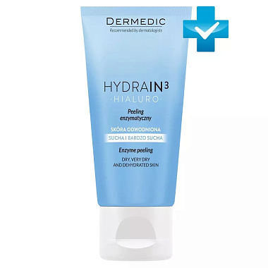 Купить Dermedic Hydrain3 Hialuro 50 г пилинг энзимный