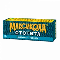 Купить: Максиколд Ототита капли ушн 1%/4% 15мл