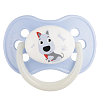 Купить Canpol babies animals 1 шт соска-пустышка латексная 6-18 мес цвет голубой