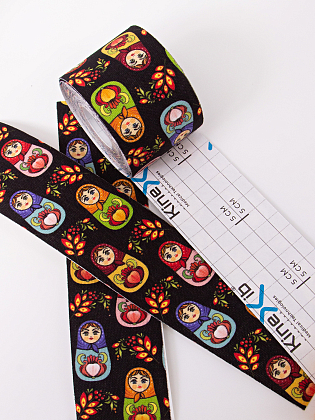 Купить Кинезио тейп Kinexib Classic 5 см х 5 м бинт адгезивный матрешки