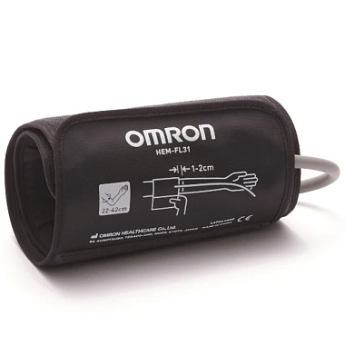 Купить Omron M3 Comfort (HEM-7155-ALRU) тонометр автоматический с адаптером + универсальная манжета